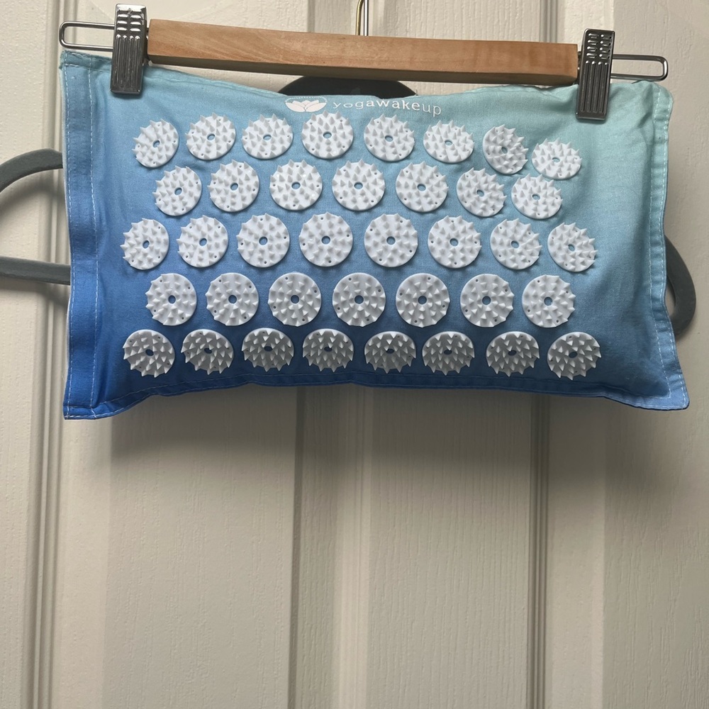 Blue Acupressure Pillow